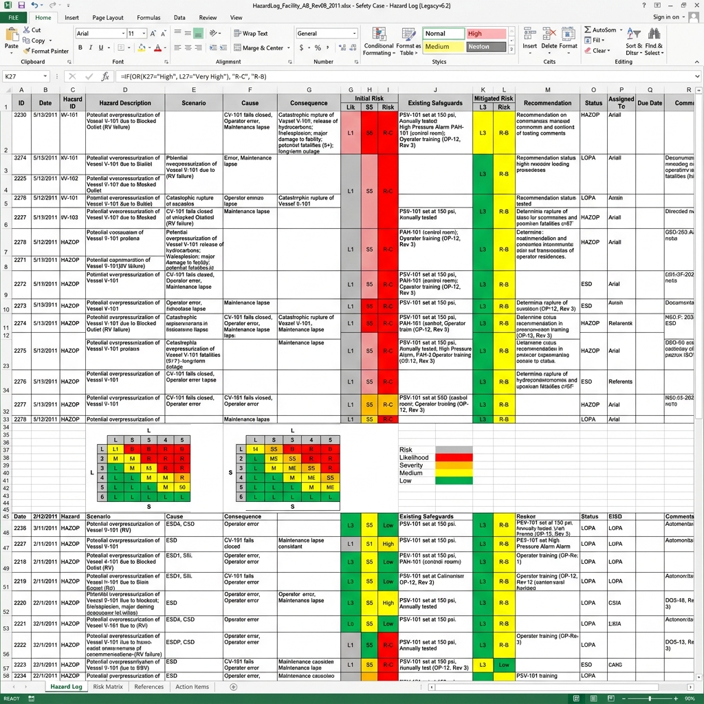 Legacy Spreadsheet